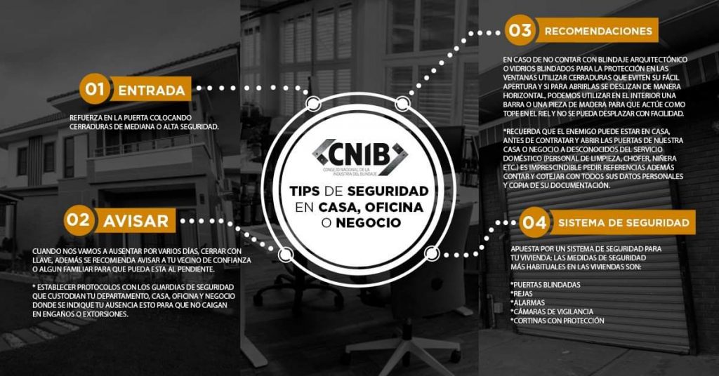 Tips de seguridad – Consejo Nacional de la Industria del Blindaje