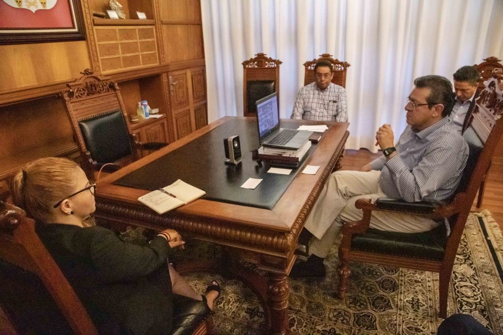 Marco Mena pide al gobierno federal mantener el estado de fuerza asignado a Tlaxcala durante la emergencia sanitaria