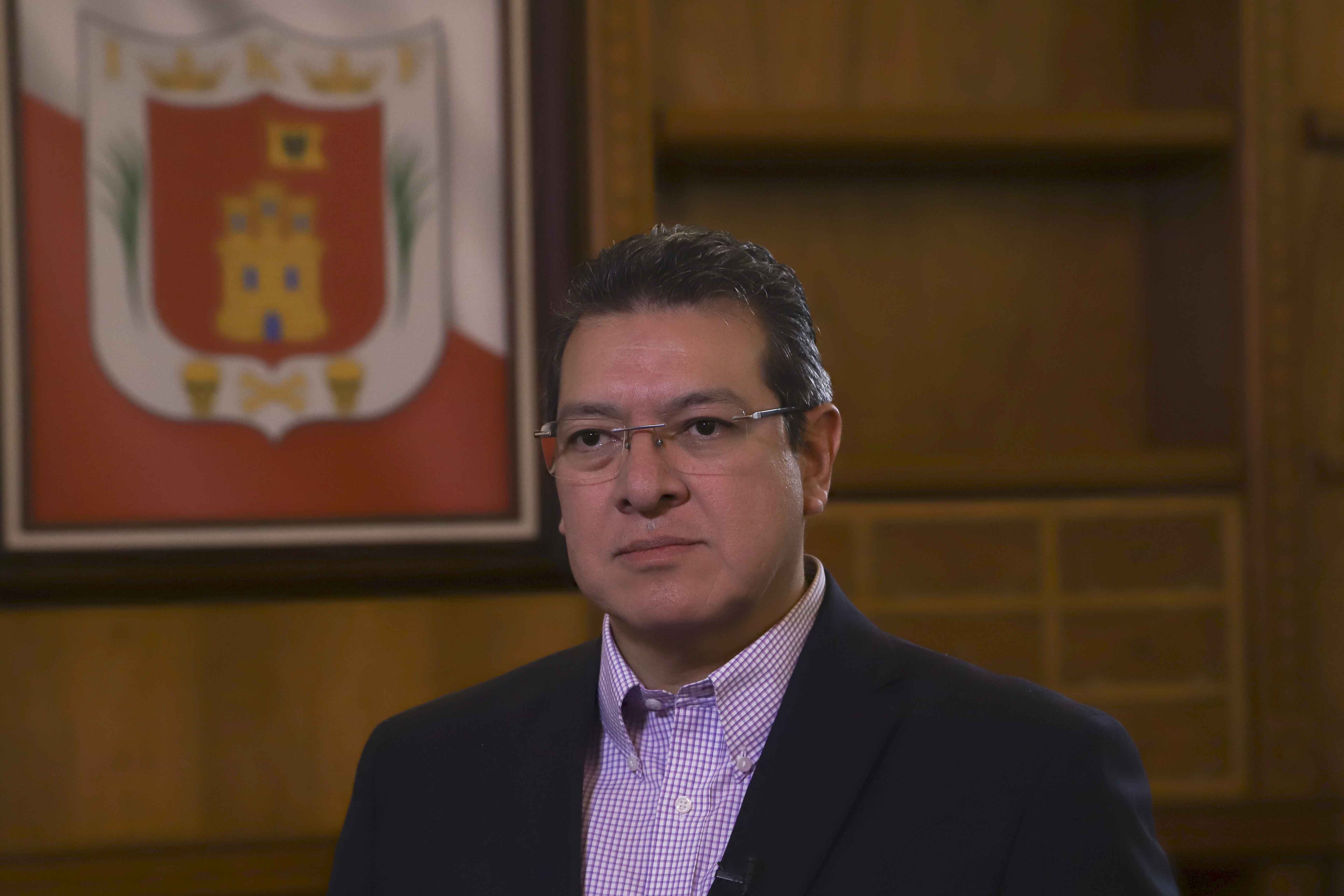 Vídeo desde Tlaxcala: Marco Mena anuncia acciones para frenar el coronavirus y la recesión económica
