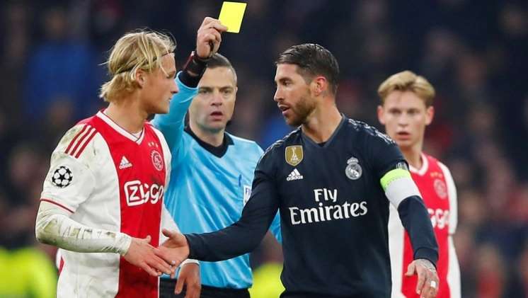 Sergio Ramos se pelea con el Ajax por redes sociales