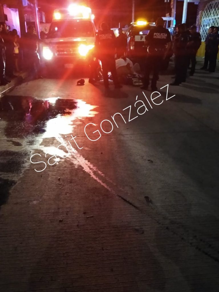 En su intento de escapar presunto ladrón se avienta de patrulla y queda severamente lesionado