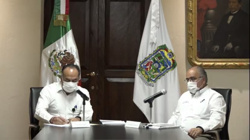 No hay condiciones para firmar un convenio de colaboración entre la secretaría de Salud y el Hospital Universitario de Puebla, señaló David Méndez Márquez