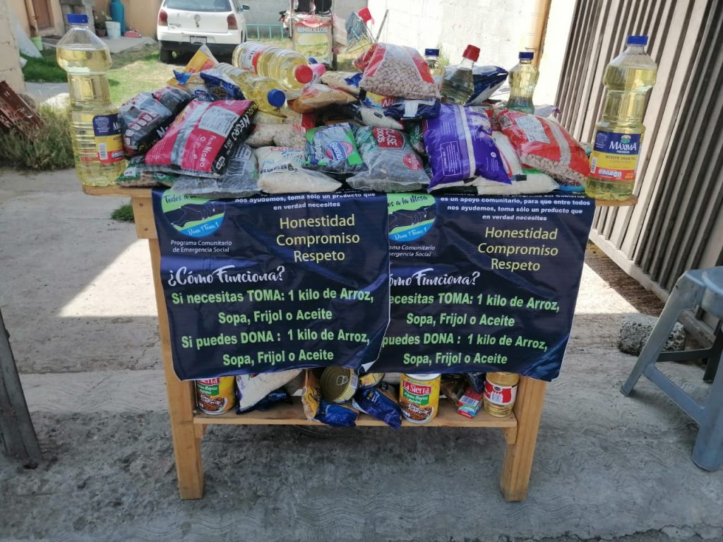 En Amozoc jóvenes ponen en marcha la campaña “Todos a la Mesa”