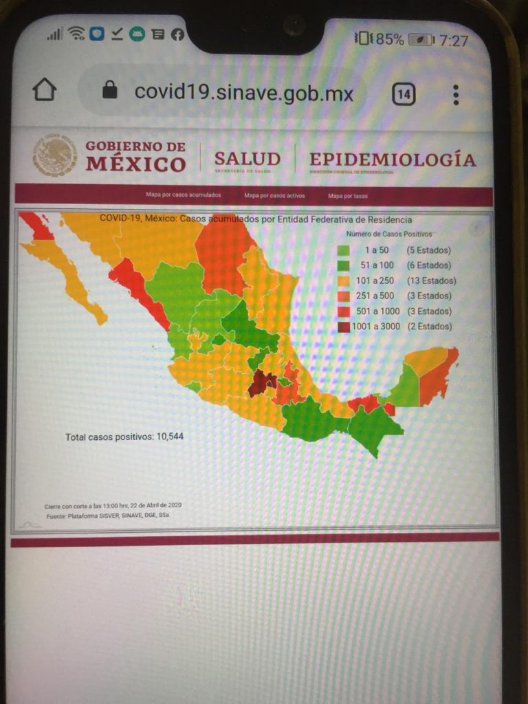 Ya son 10 mil enfermos y 970 muertos por Covid en México: Salud federal
