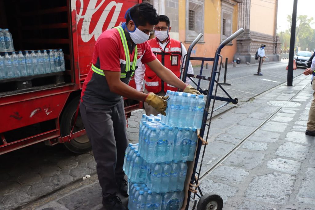 Cadena de solidaridad suma a empresarios nacionales y locales