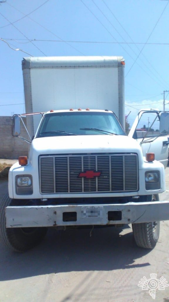 Recupera SSP camión con mercancía