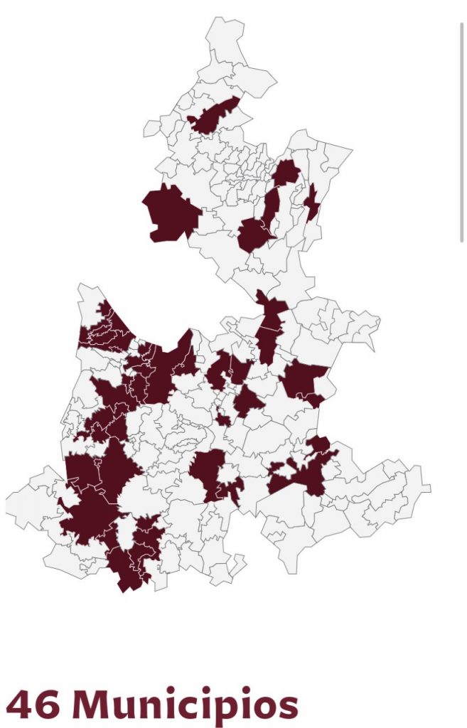 Cinco municipios concentran el 78.7% de los casos de Covid19 en Puebla: Salud estatal