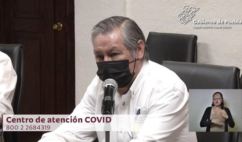 Van 124 muertos por coronavirus en Puebla, en las últimas 24 horas se sumaron 10, reveló Huerta Romano