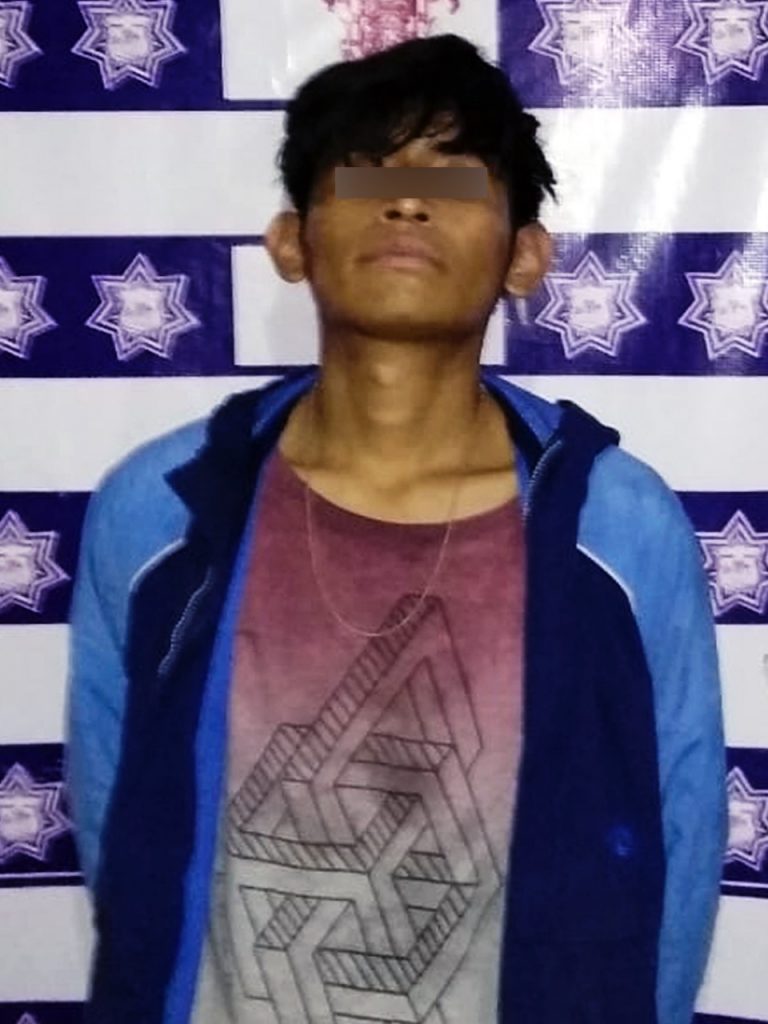 Frustra Policía Municipal de Huejotzingo robo a gasera; hay un detenido