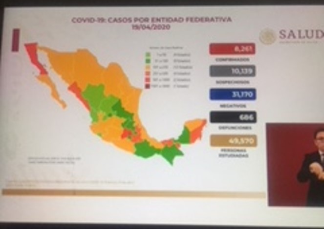 Puebla suma 352 casos de coronavirus