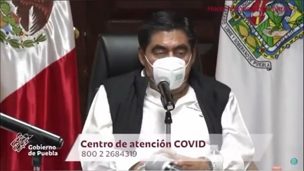 Gobierno dará transporte a los trabajadores de la Salud, informó Miguel Barbosa