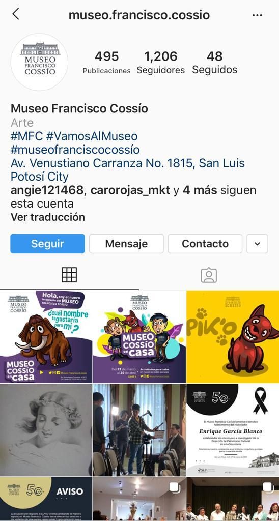 Actividades infantiles online en el Museo Francisco Cossío