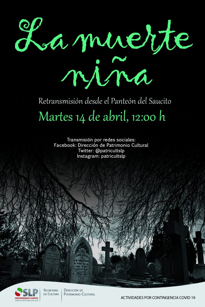 “La Muerte Niña”, “Conociendo nuestro patrimonio documental” y “De Arquitectura y Gastronomía” en modo virtual