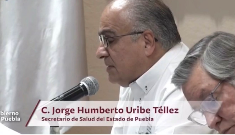 Vídeo desde Puebla: Van 113 enfermos de coronavirus en Puebla; 41.5% por contagio comunitario, alerta Uribe Téllez