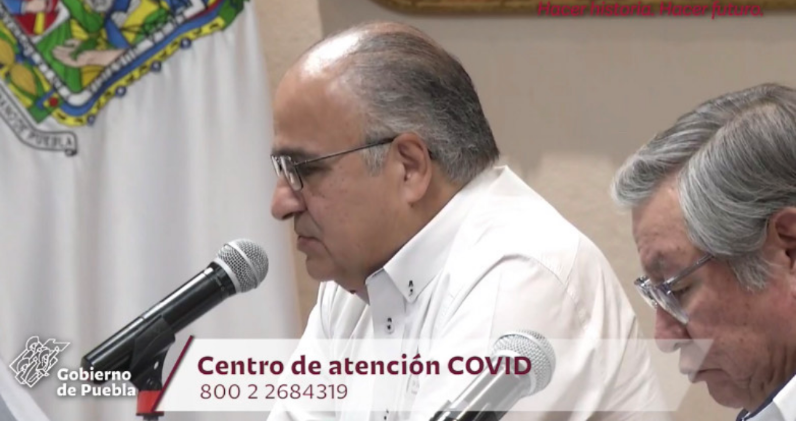 Video desde Puebla: Jueves trágico en Puebla, 38 casos más de Covid19 y ya son 676