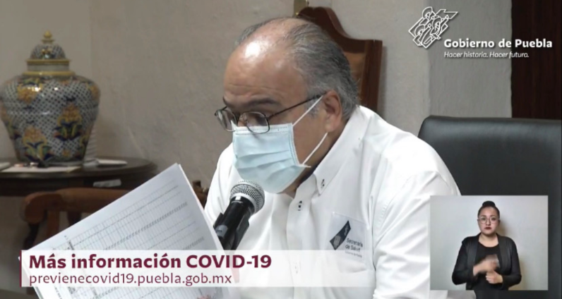 Se eleva la cifra de contagiados de coronavirus en Puebla a 547
