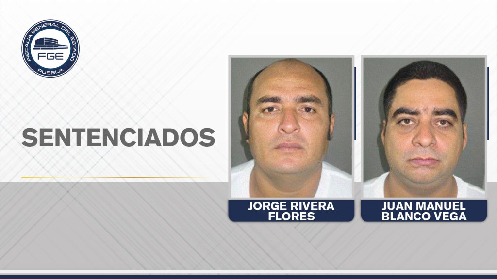 Sentenciados a 23 años de cárcel por asesinar a un hombre y a una mujer en un evento en Tenampulco