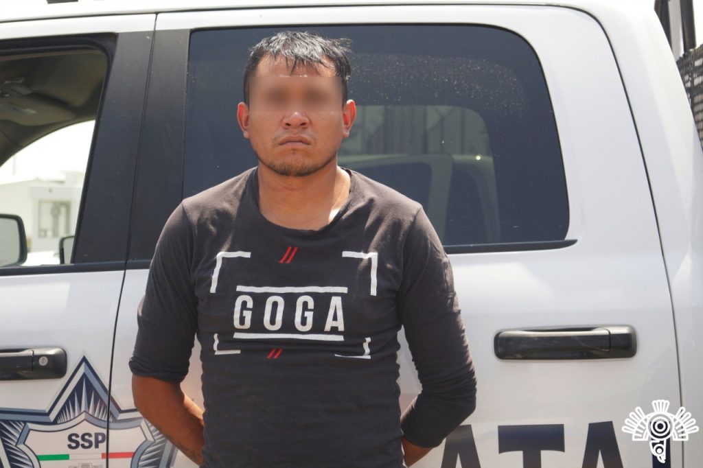 Captura SSP a “El Gonorrea”, principal narcomenudista de Texmelucan