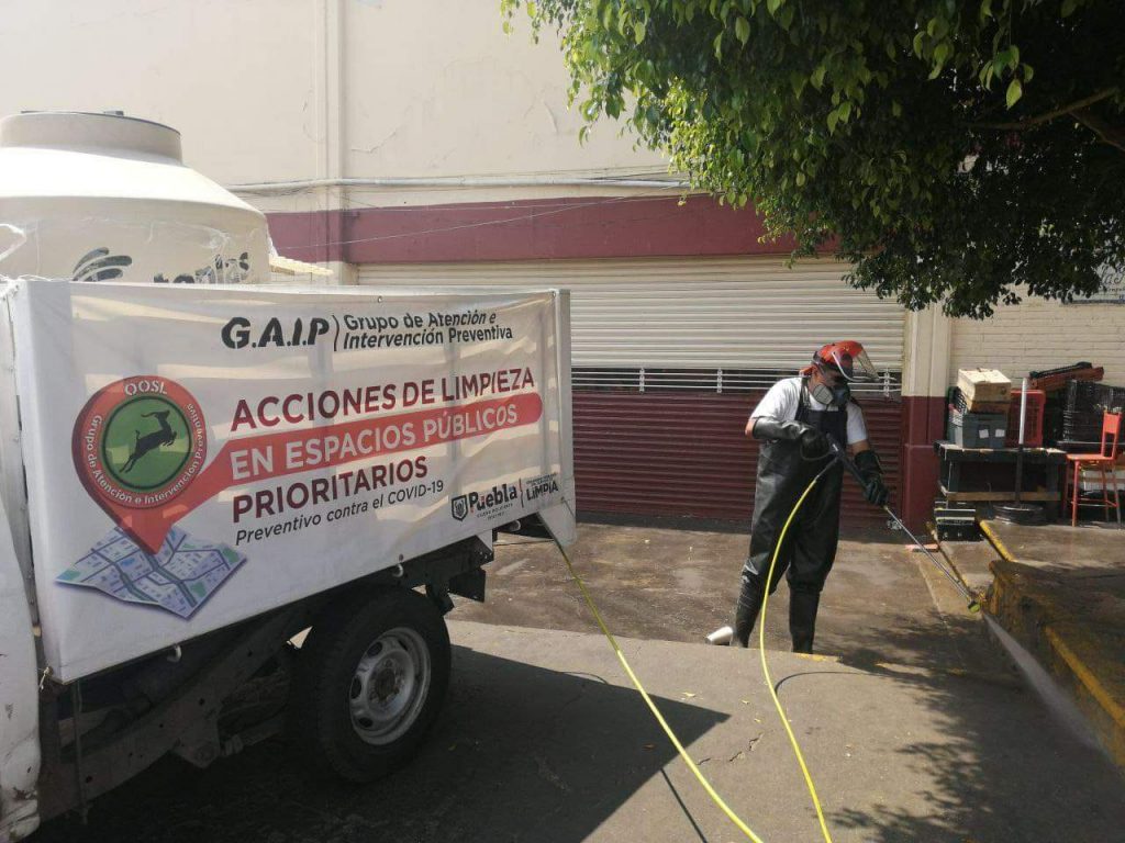 OOSL mantiene ininterrumpidamente acciones de limpieza preventiva contra el Covid-19.