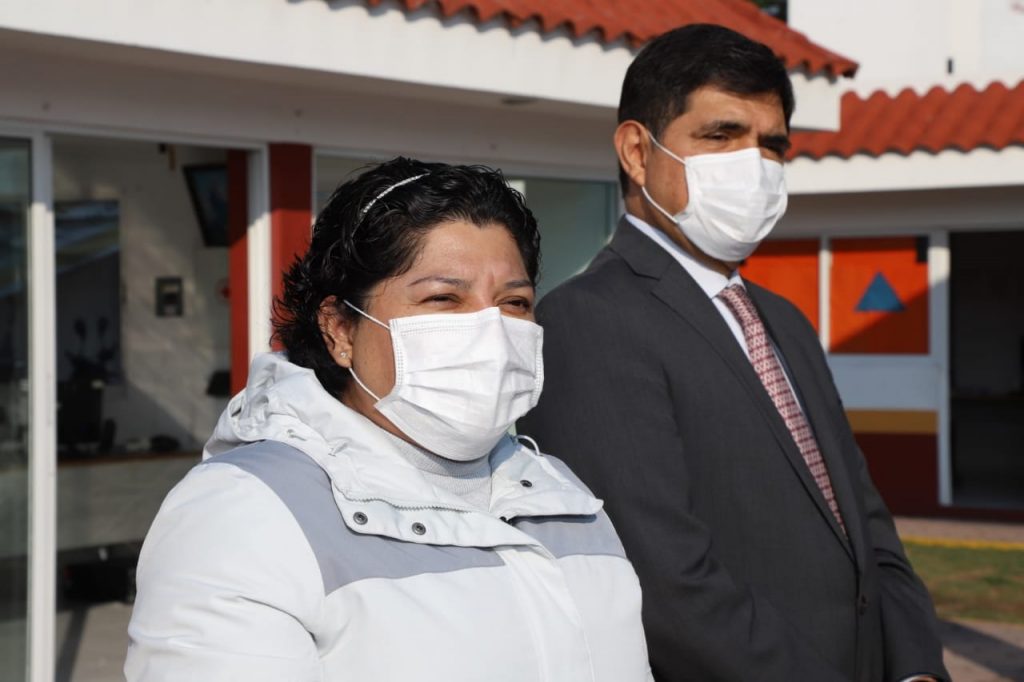 Karina Pérez Popoca reconoce a Protección Civil y Bomberos de San Andrés por la gran labor en contingencia