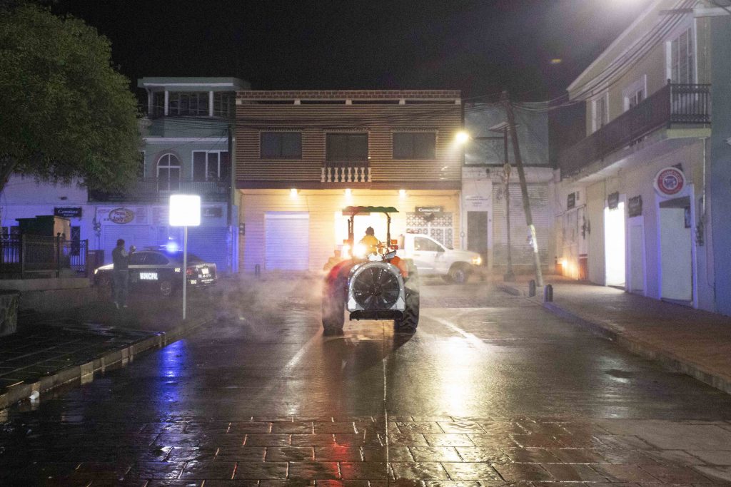 Anuncia Marco Mena segunda vuelta de “Jornadas de Sanitización” en municipios