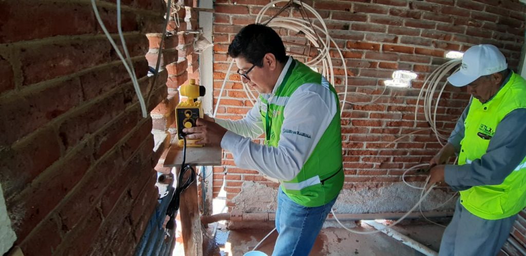 Instala COEPRIST 45 dosificadores de cloro en beneficio de más de 290 mil tlaxcaltecas