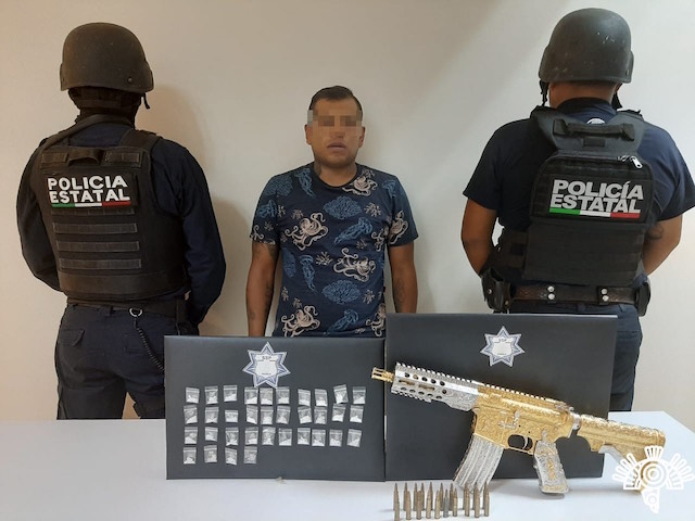 Captura SSP a presunto integrante de “Las Bigotonas” en Tehuacán