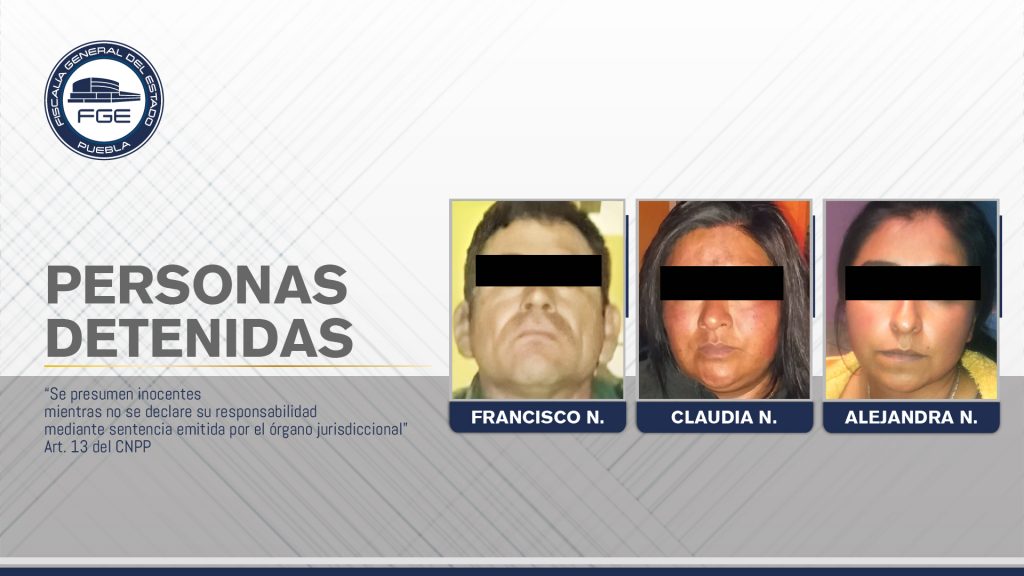 En Oriental, Fiscalía detuvo a tres personas y aseguró droga