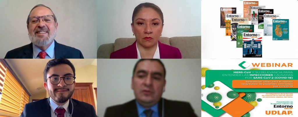Onceava Edición de Revista Entorno UDLAP comparte artículo sobre MERS-CoV y el SARS-CoV-2 (COVID-19)