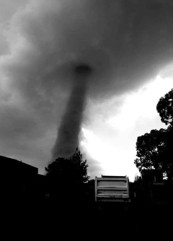 Pánico por tornado en San Nicolás Buenos Aires, Puebla