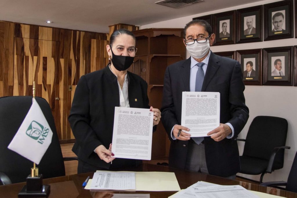 Firman convenio de colaboración HUP e IMSS para garantizar atención bilateral en beneficio de sus derechohabientes