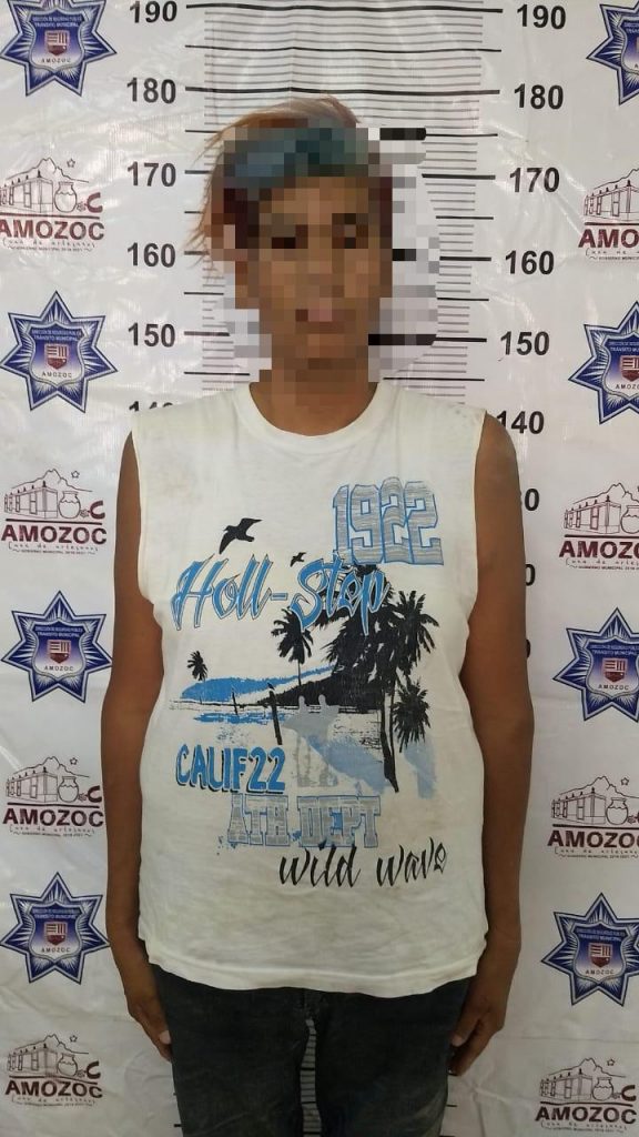 Policía de Amozoc detiene a sujeto acusado de robo y ataques al pudor