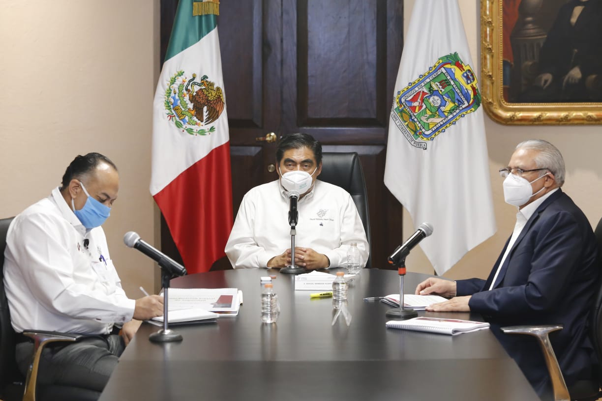 Video desde Puebla: Gobernador Barbosa advirtió que se retomarán las actividades cuando sea seguro y no por presiones