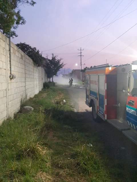 Video desde Puebla: Fuga de gas provoca desalojo de vecinos de la colonia San Jacinto, en Amozoc