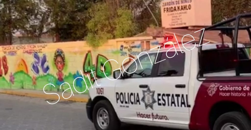 Sujetos desconocidos robaron al preescolar Frida Kahlo de San Francisco Totimehuacán