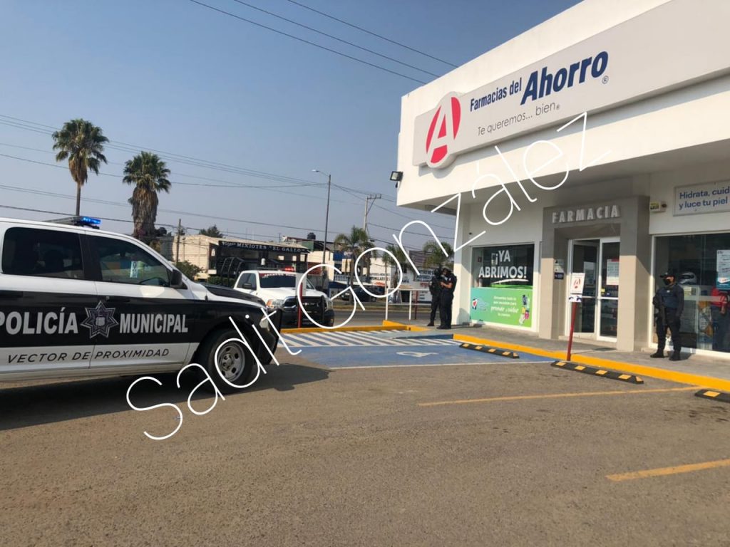 Hombres trataron de asaltar la Farmacia del Ahorro de Casablanca, Amozoc