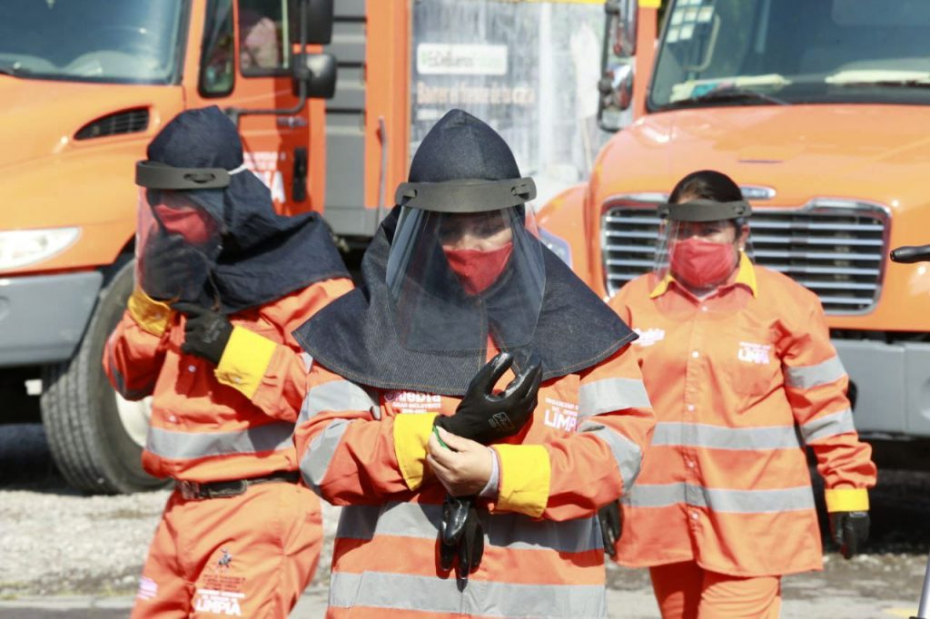 Ayuntamiento de Puebla reconoce y dignifica el trabajo del personal de limpia durante la pandemia