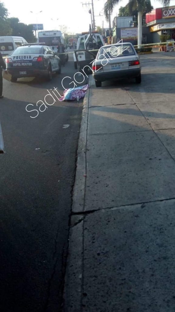 Matan atropellado a un hombre en la Prolongación Reforma