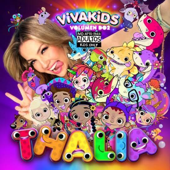 Thalía estrena su álbum “Viva Kids 2”: Mino d Blanc