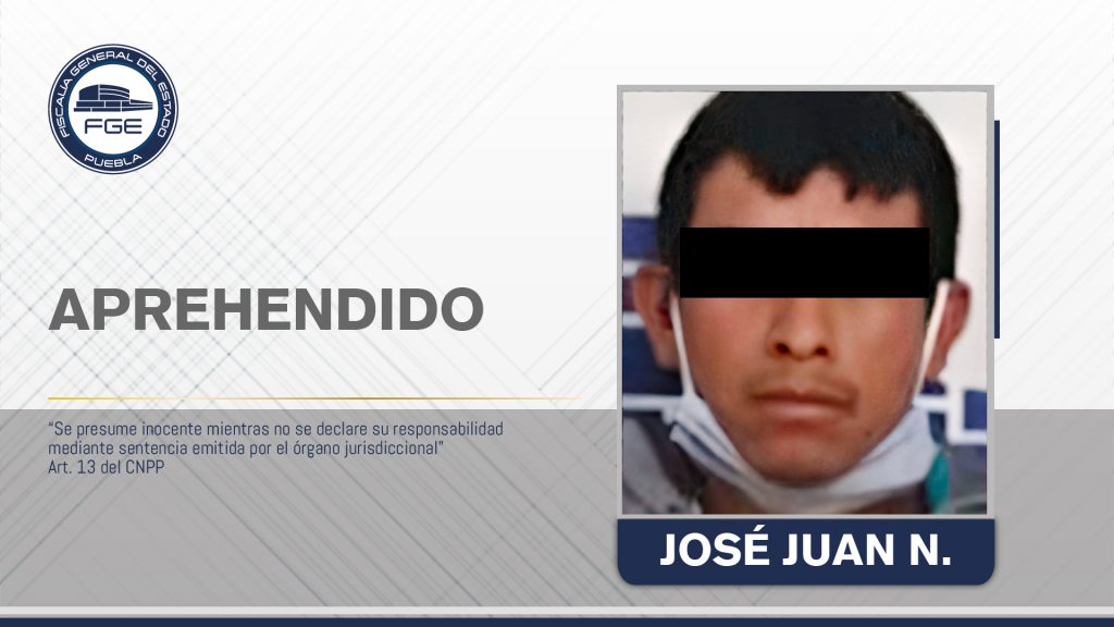Aprehendido por asesinar a un hombre en Tehuacán