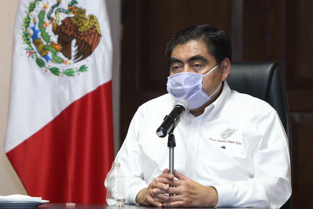 Video desde Puebla: Gobernador Barbosa aclaró que solamente a nivel federal podría decretarse el toque de queda