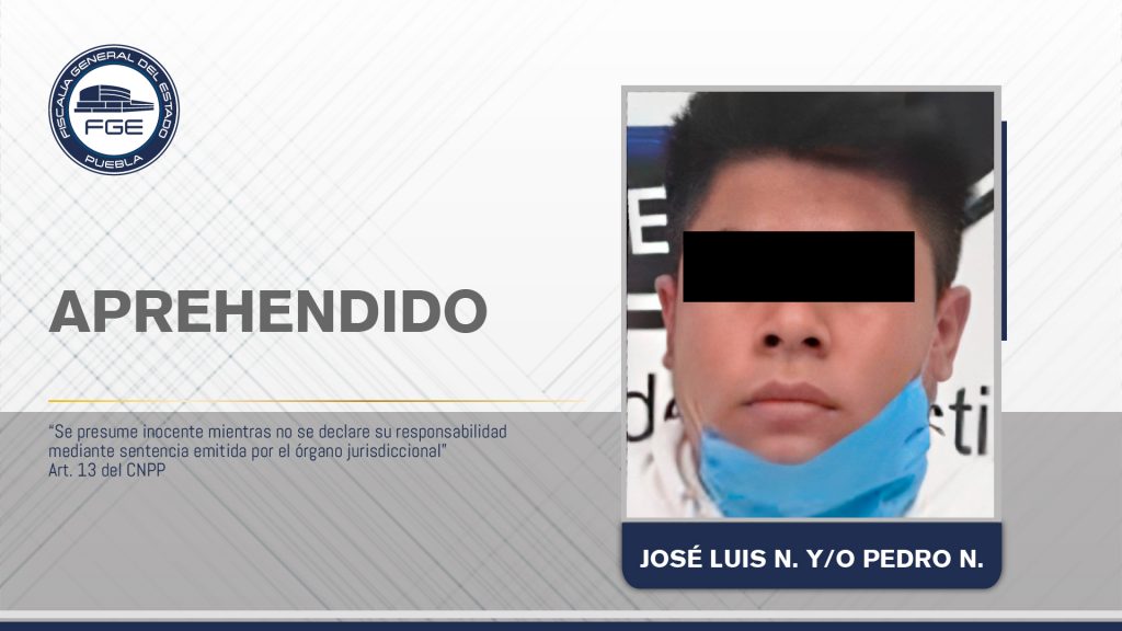 Detenido en Huaquechula presunto responsable de doble homicidio
