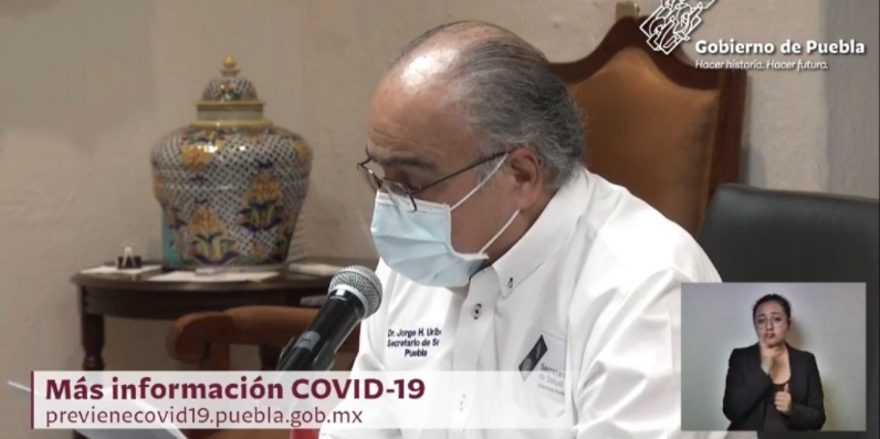 Se registran en Puebla 38 nuevos contagios y sube la cifra a 676: Uribe Téllez