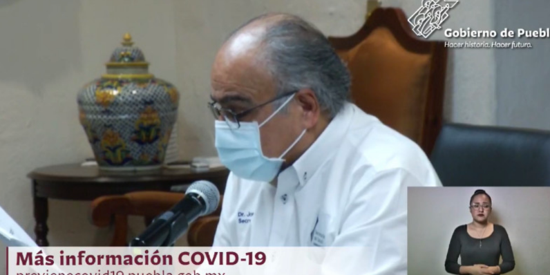Gobierno de Puebla reportó 8 nuevos decesos por Covid-19