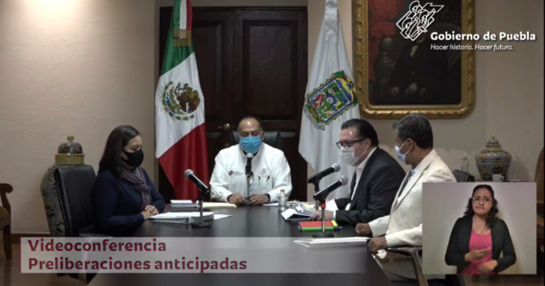 Video desde Puebla: 406 reos podrían ser liberados por edad, salud o razones éticas, informó el gobierno estatal