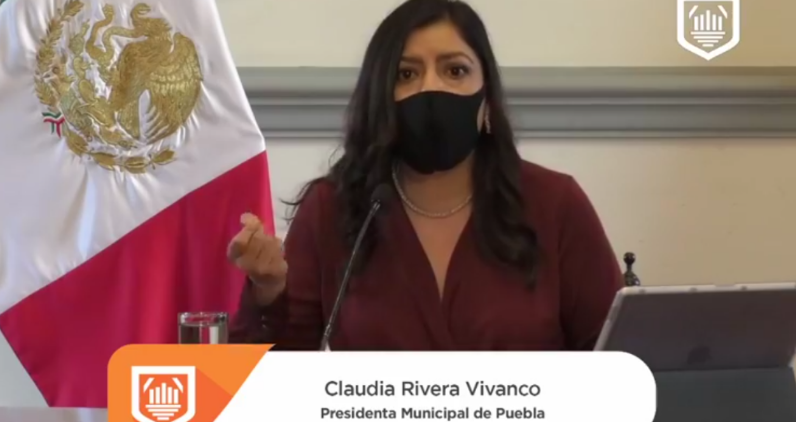 Video desde Puebla: Claudia Rivera indicó que mantendrá el trabajo con el gobierno estatal