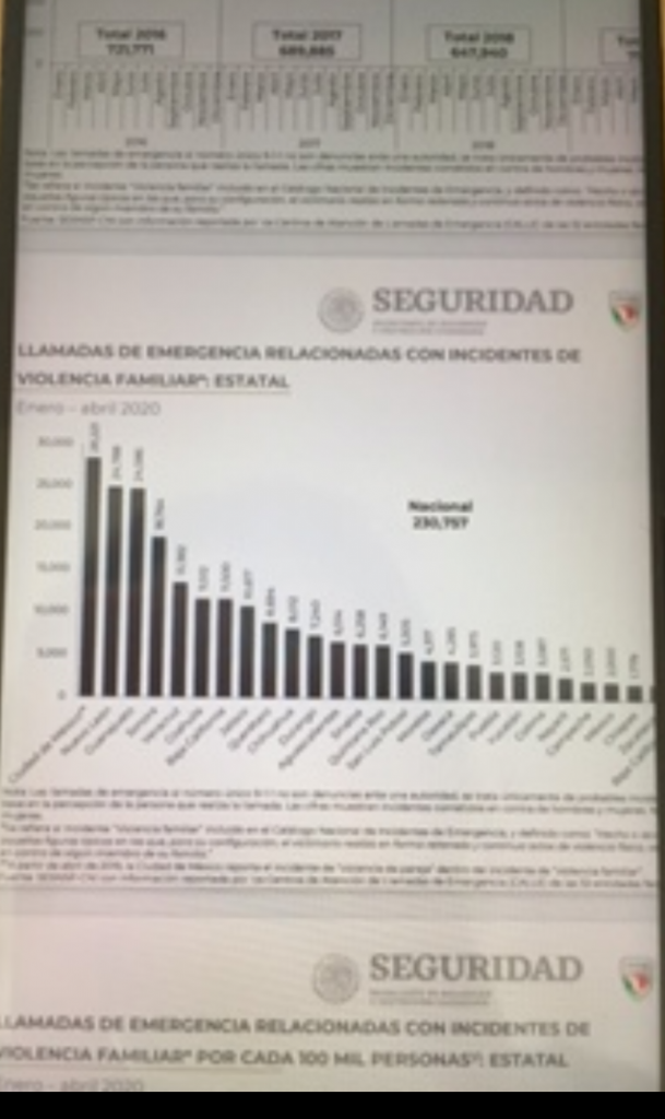 Puebla, lugar 5 nacional por llamadas relacionadas con violencia contra mujeres en el 1er cuatrimestre de 2020