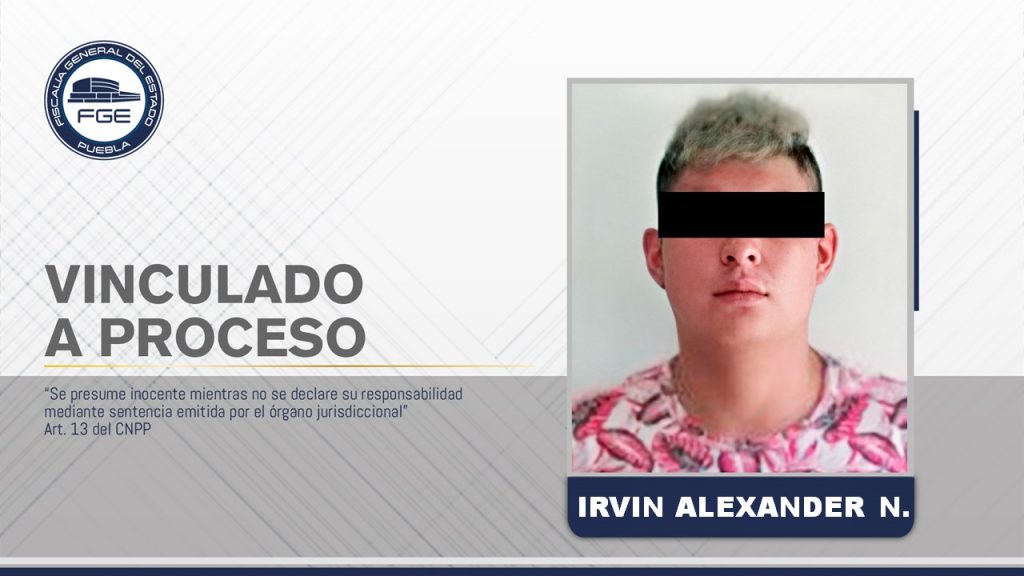 Presunto homicida vinculado a proceso con prisión preventiva
