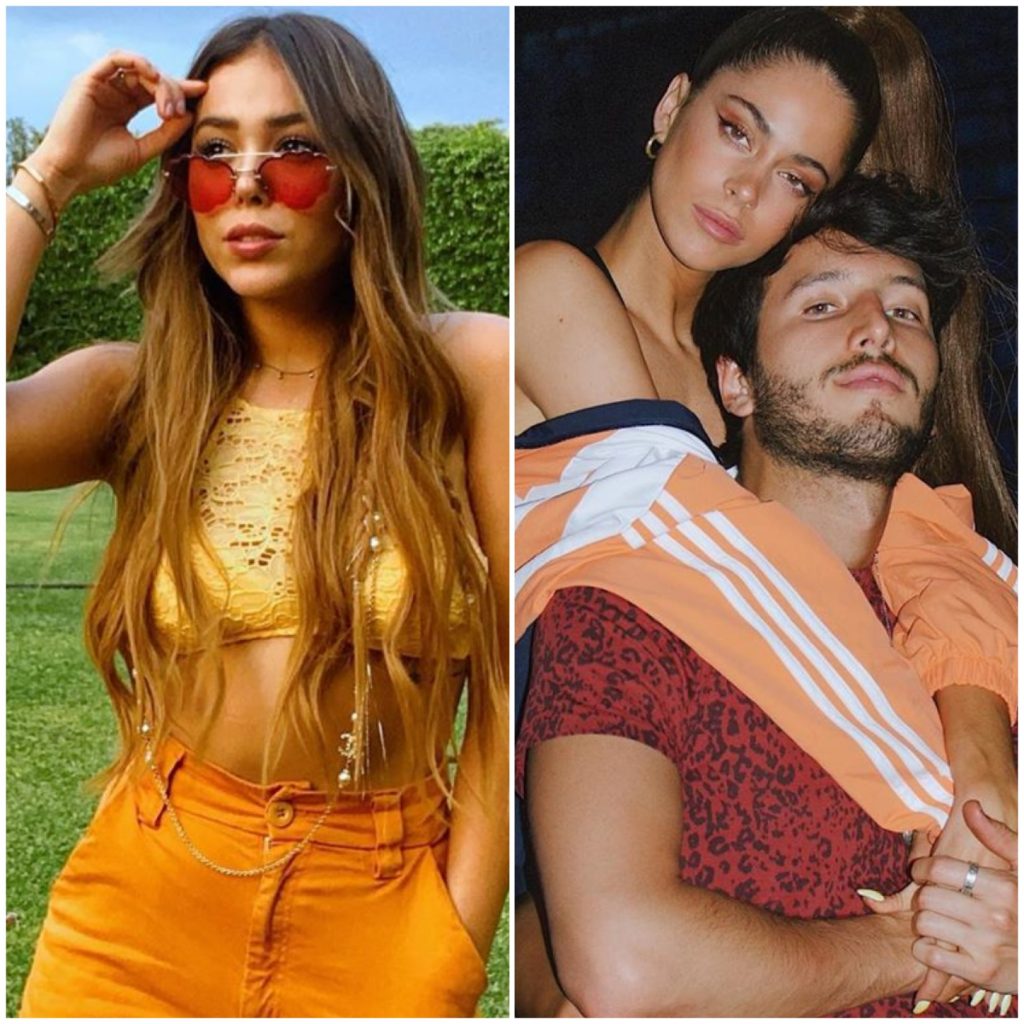 Danna Paola, ¿la culpable de la ruptura de Sebastián Yatra y Tini Stoessel?