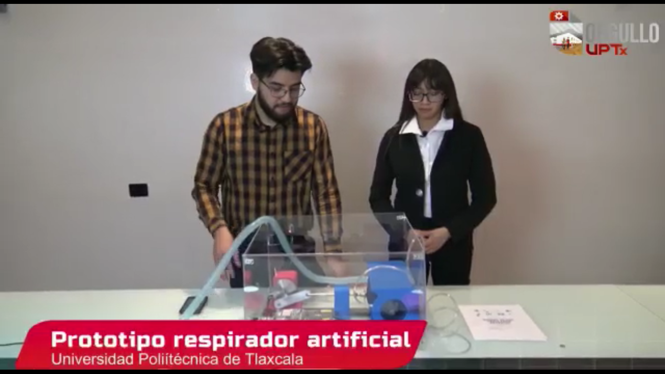 Desde Tlaxcala: Desarrollan alumnos de la Uptx respiradores artificiales; podrían servir para enfermos de Covid